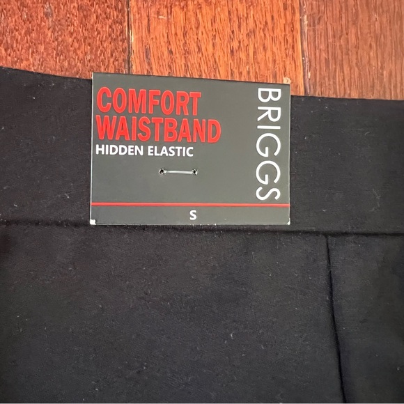 ❗️NWT Briggs Comfort Waistband Straight Leg Pants - S - Picture 11 of 11